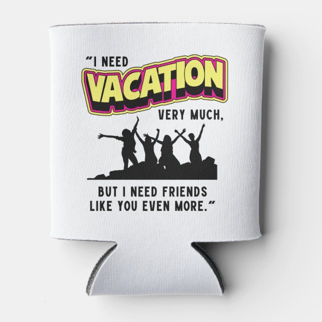 ENFRIADOR DE LATAS VACACIONES (Anverso)