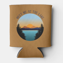 Enfriador De Latas Vacaciones en el lago Sunset