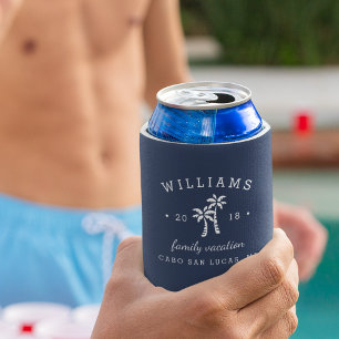 Enfriador De Latas Vacaciones familiares personalizadas