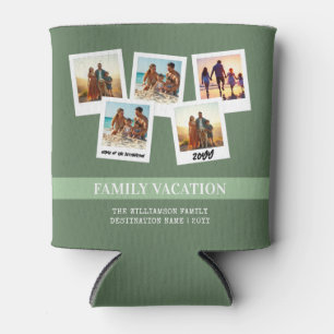 Enfriador De Latas Vacaciones familiares personalizadas Estilo modern