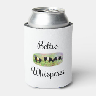 Enfriador De Latas Vacas divertidas para el ganado gay Beltie Whisper