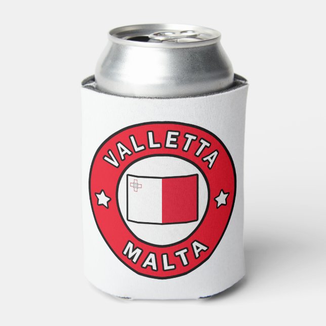 Enfriador De Latas Valletta Malta (Lata Anverso)