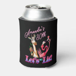 Enfriador De Latas Vamos a conseguir un cóctel divertido Neon Birthda