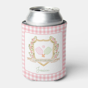 Enfriador De Latas Vamos a golpear a la corte   Pelota rosa de piragü