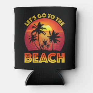Enfriador De Latas Vamos a la playa