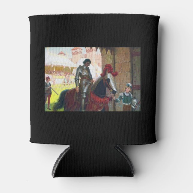 Enfriador De Latas Vanquished, by Edmund Blair Leighton (Anverso)