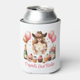Enfriador De Latas Vaquera Rodeo Femenino 