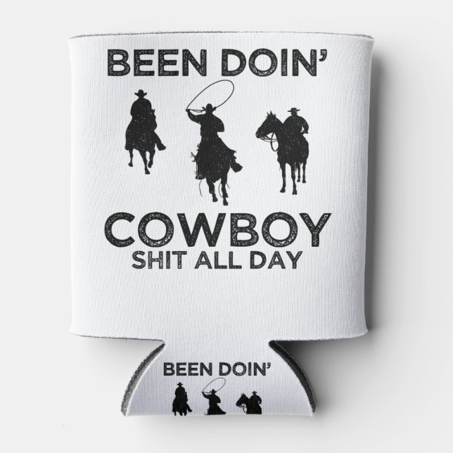 Enfriador De Latas vaquero (Anverso)