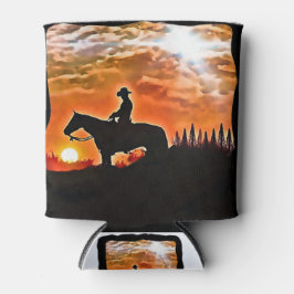 Enfriador De Latas vaquero al sol