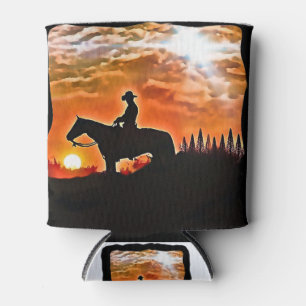 Enfriador De Latas vaquero al sol