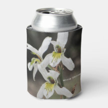 Vaso refrigerador de orquídeas amarillas blancas