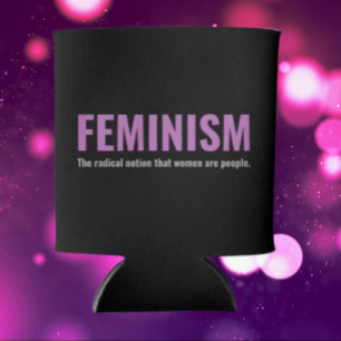 Enfriador De Latas Vaso refrigerador del feminismo radical