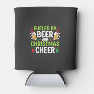 Enfriador De Latas Vector de cerveza alegría navideña de vacaciones b