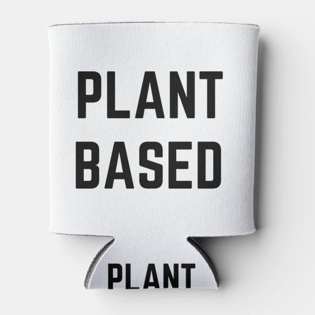 Enfriador De Latas Vegan Basado En Plantas (Anverso)
