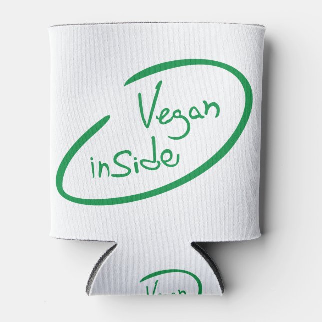 Enfriador De Latas Vegan Inside (Anverso)