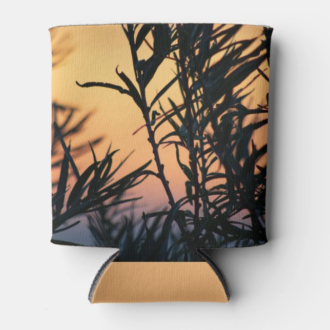 Enfriador De Latas Vegetación al atardecer (Anverso)