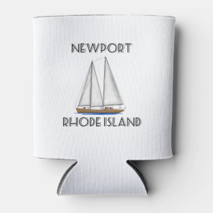 Enfriador De Latas Vela de la isla de Newport Rhode