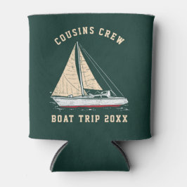 Enfriador De Latas Vela Náutica Familia Viaje en barco Primos