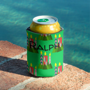 Enfriador De Latas Velas de Navidad