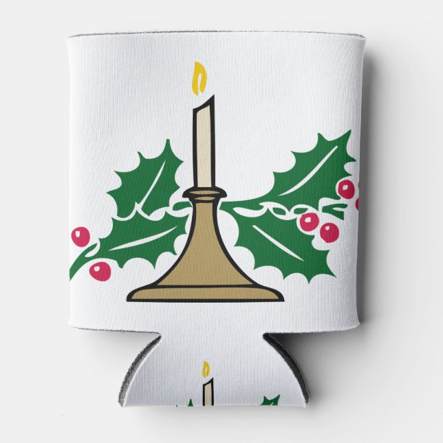 Enfriador De Latas velas de navidades (Anverso)