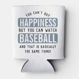 Enfriador De Latas Ver el béisbol es felicidad es divertido el béisbo