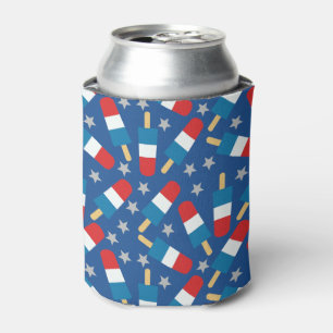 Enfriador De Latas Verano 4 de Julio Popsicles Patrióticos