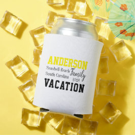 Enfriador De Latas Verano de coincidencias de vacaciones familiares