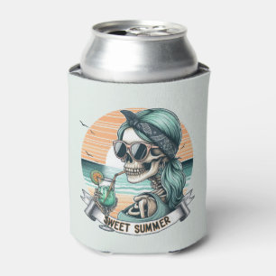 Enfriador De Latas Verano dulce - Skeleton Beach Vibe
