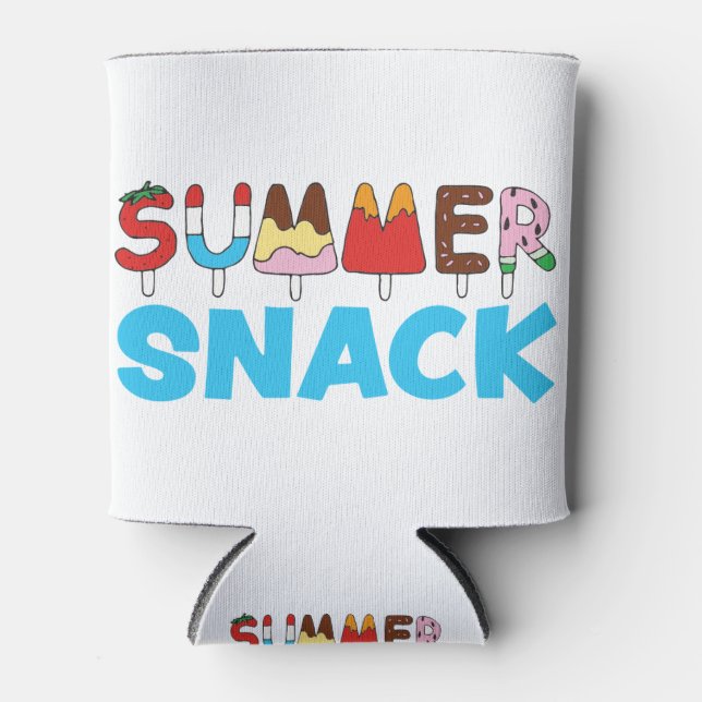 Enfriador De Latas Verano Snack Kids Popsicles (Anverso)
