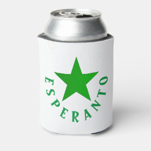 Enfriador De Latas Verda Stelo (Estrella Esperanto)