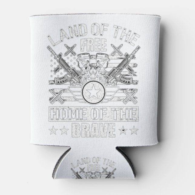 Enfriador De Latas Veterano de diseño (Anverso)