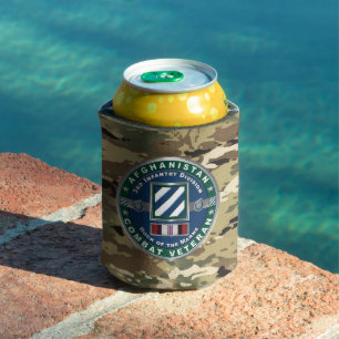 Enfriador De Latas Veterano de la 3ª División de Infantería en Afgani
