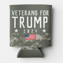 Veteranos de Trump 2024 para Trump Camo