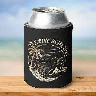 Enfriador De Latas Viaje de chicas de semana santa personalizado Cute