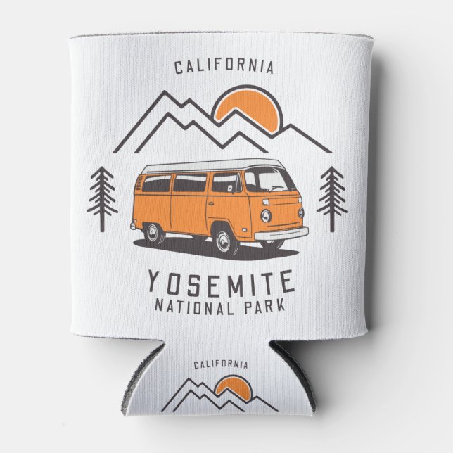 Enfriador De Latas Viaje por el Parque Yosemite (Anverso)