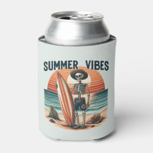 Enfriador De Latas Vibes de verano - Surfista