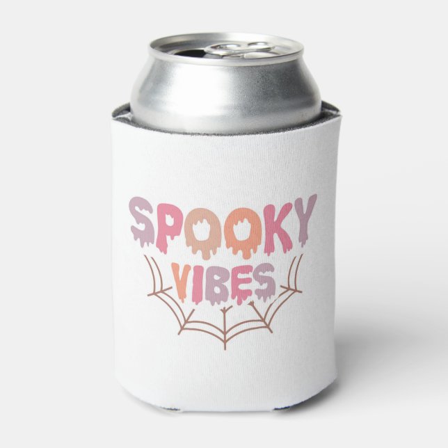 Enfriador De Latas Vibes fantasmales (Lata Anverso)