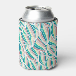 Enfriador De Latas Vibraciones Vintage Arte Abstracto Retro
