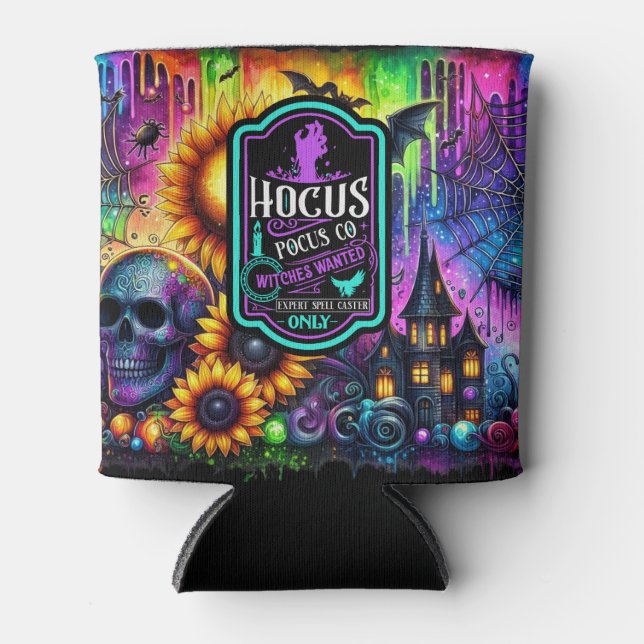 Enfriador De Latas Vibrante Hocus Pocus (Anverso)