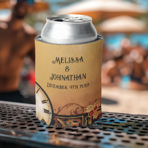 Enfriador De Latas Victorian Steampunk Boda