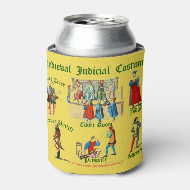 Enfriador De Latas "Vida medieval" (Lata Anverso)