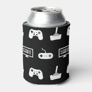 Enfriador De Latas Videojugador temático del videojuego del diseño