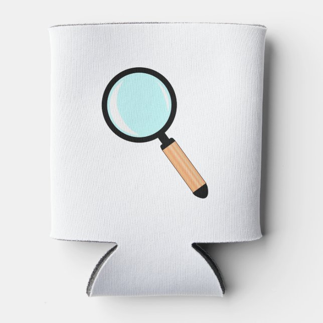 Enfriador De Latas Vidrio de aumento de estilo personalizado (Anverso)