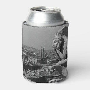 Enfriador De Latas Vieja Francia París Notre Dame Catedral pensadora