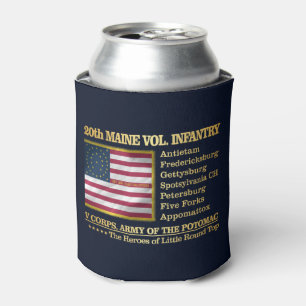 Enfriador De Latas vigésimo Infantería voluntaria de Maine (BH)