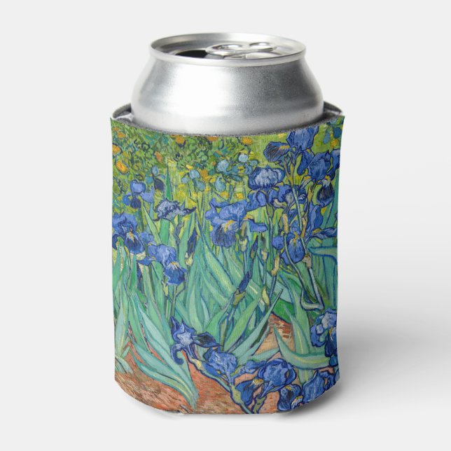 Enfriador De Latas Vincent Van Gogh - Irises (Lata Anverso)