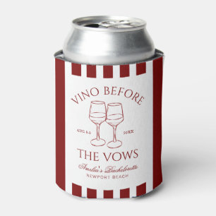 Enfriador De Latas Vino antes de la Bachelorette de Vows