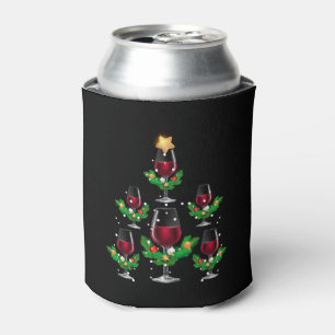 Enfriador De Latas Vino de árbol de Navidad