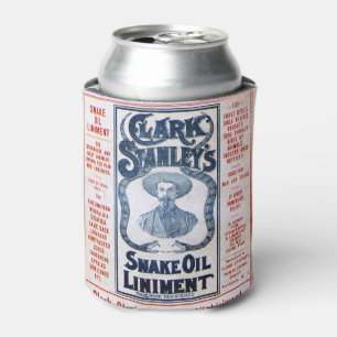 Enfriador De Latas Vintage 1905 Clark Stanley's Snake Oil Liniment