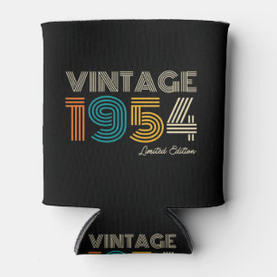 Enfriador De Latas Vintage 1954 Limited Edition botón 70th Birthday